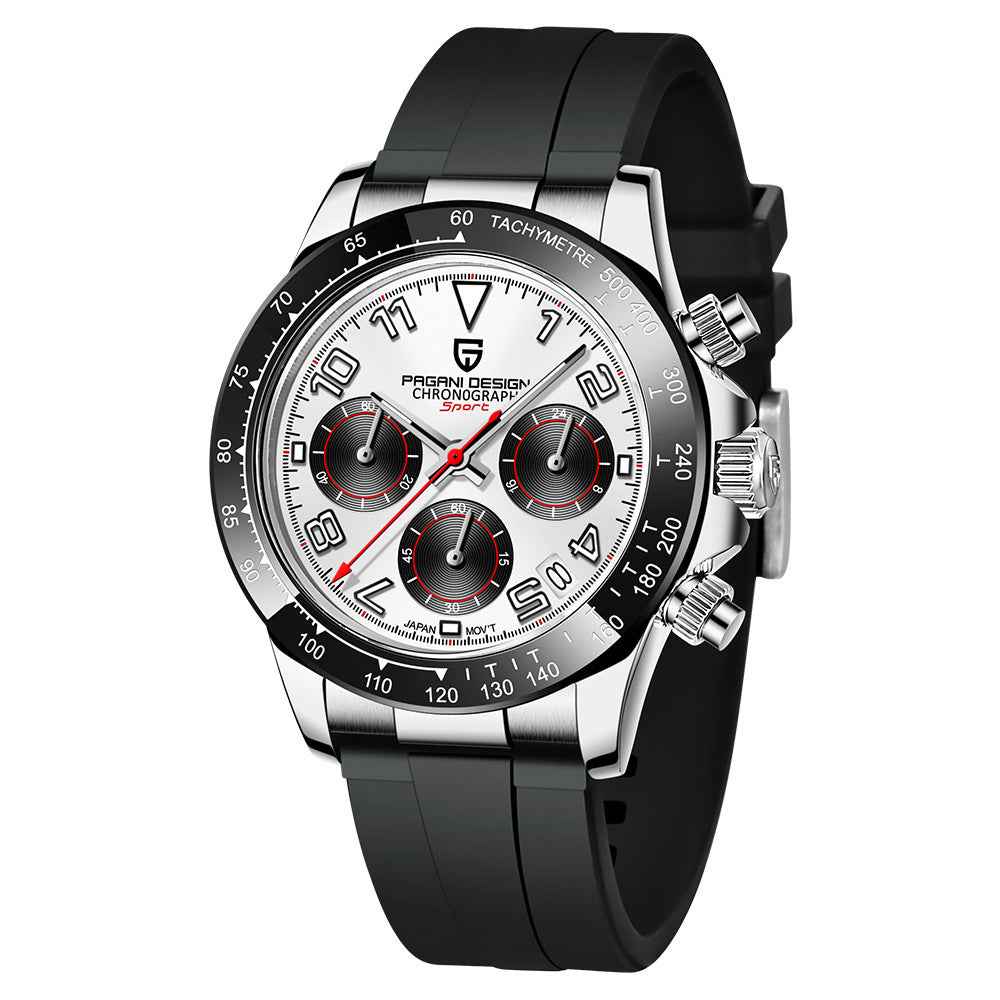 Men's Watches Quartz Multifunction Chronograph Trendy Men
