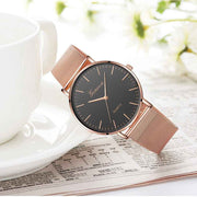 Fashion Casual Watches Women's Men GENEVA Women's Classic Quartz Stainless Steel Wrist Watch Bracelet Watches