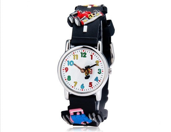 Children cartoon silicone watch UK Watch Store