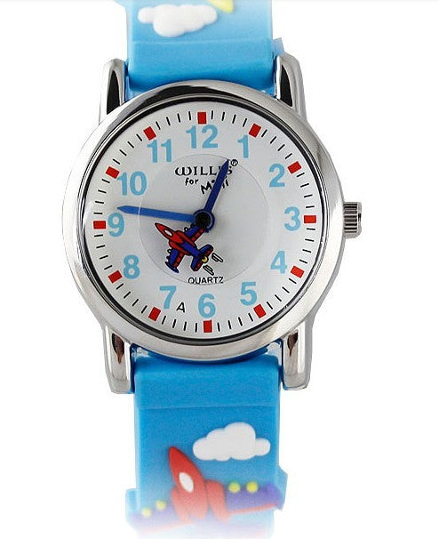 Children cartoon silicone watch UK Watch Store