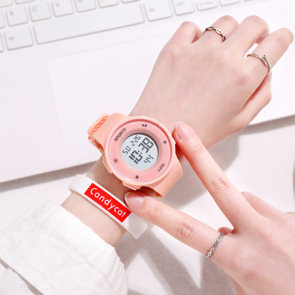 Men'S Student Children Lightning Blue Digital Watch UK Watch Store