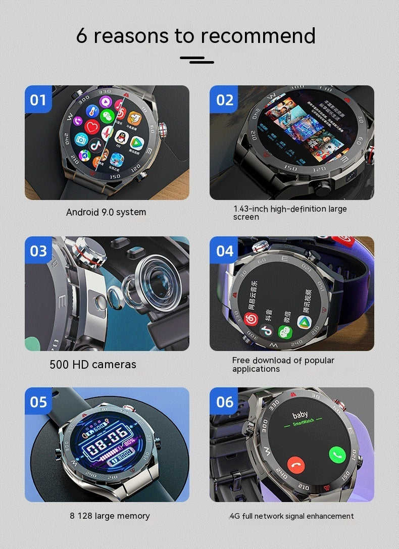 Smart Watch Phone Card Multi-function Sports UK Watch Store