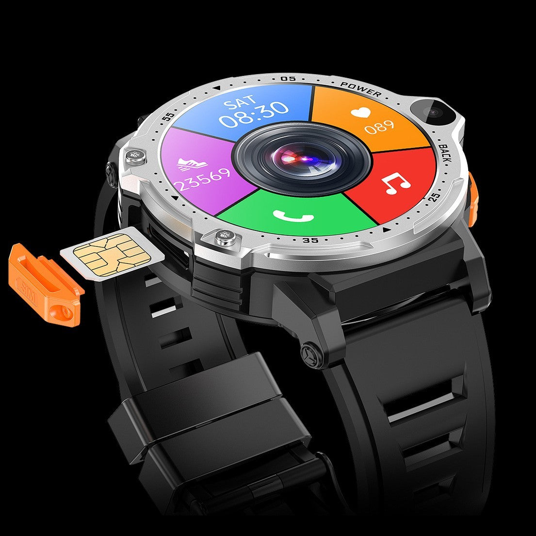 AP6 Smart Watch Dual Camera 4G Plug-in Card UK Watch Store