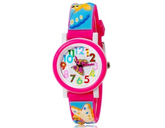 Children cartoon silicone watch UK Watch Store