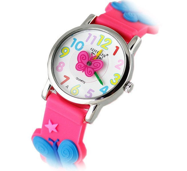 Children cartoon silicone watch UK Watch Store