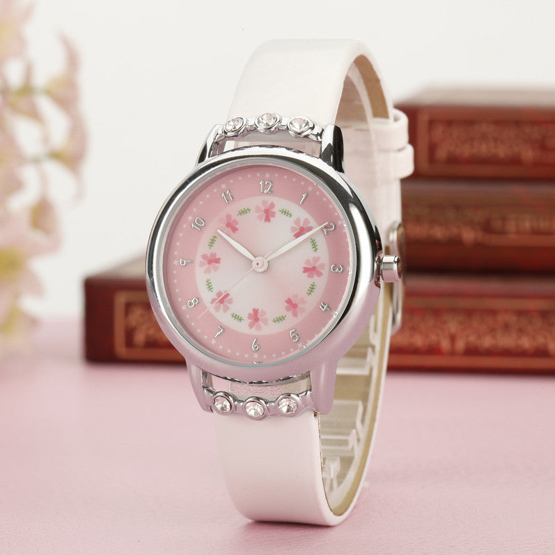 Children watch girl waterproof quartz watch UK Watch Store