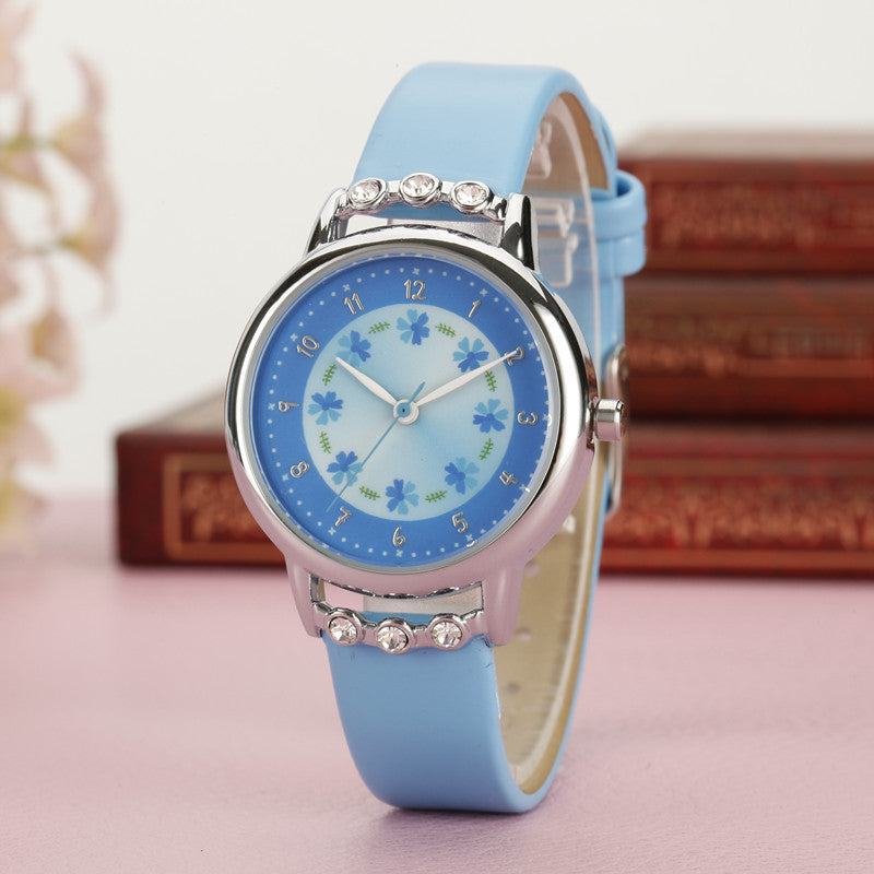 Children watch girl waterproof quartz watch UK Watch Store