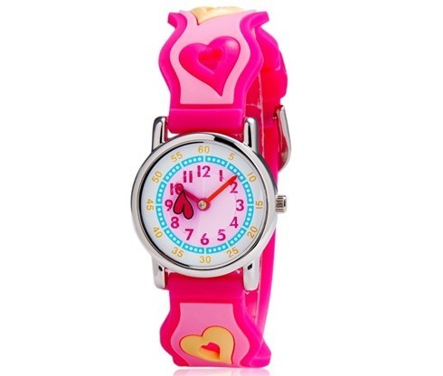 Children cartoon silicone watch UK Watch Store