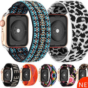 Suitable For Elastic Watch Band Bohemian Elastic Printed Nylon Band UK Watch Store