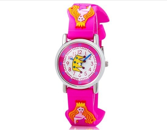Children cartoon silicone watch UK Watch Store