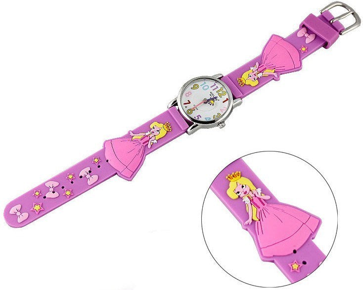 Children cartoon silicone watch UK Watch Store