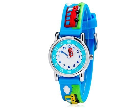 Children cartoon silicone watch UK Watch Store