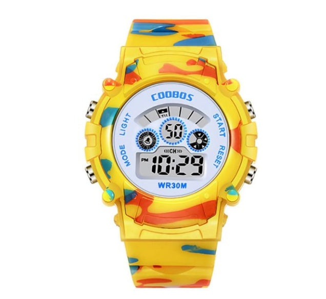 Student Sports Waterproof Children  Electronic Watch UK Watch Store