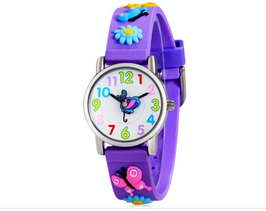 Children cartoon silicone watch UK Watch Store