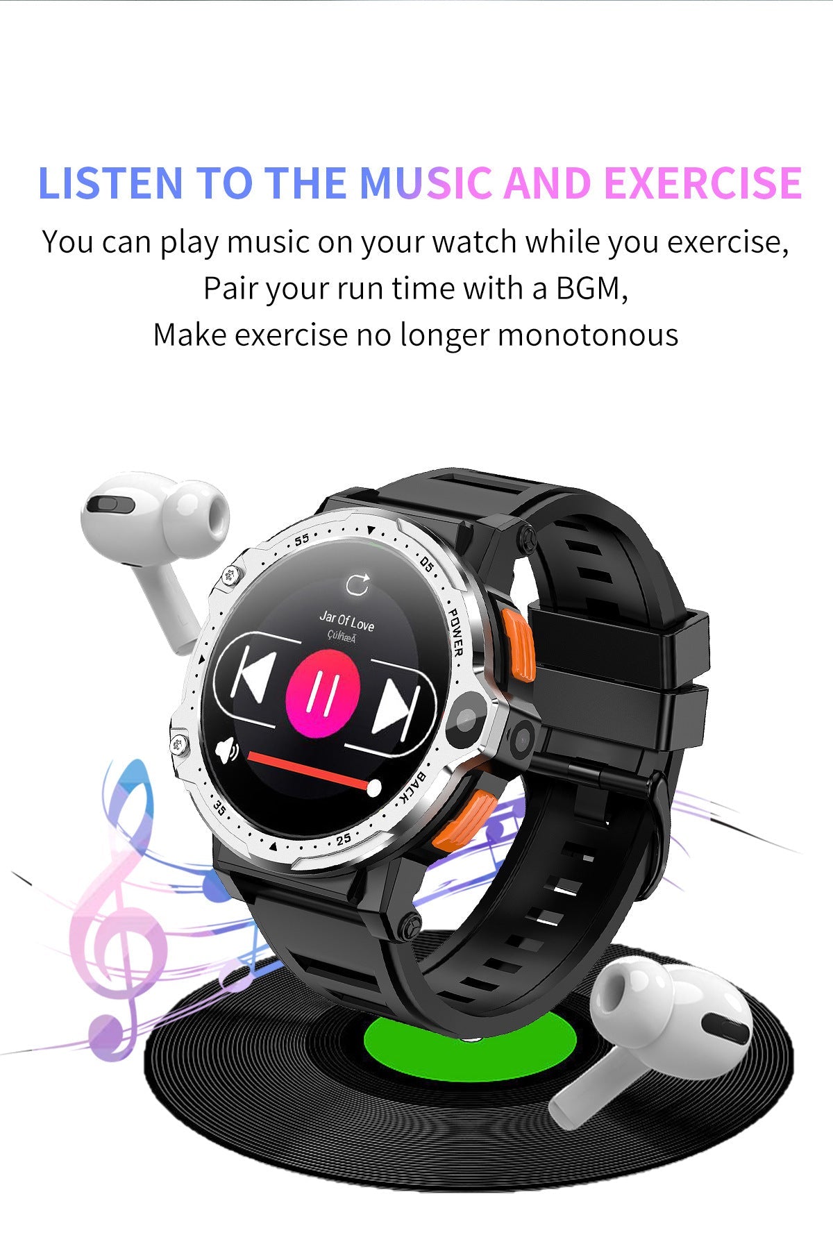 AP6 Smart Watch Dual Camera 4G Plug-in Card UK Watch Store