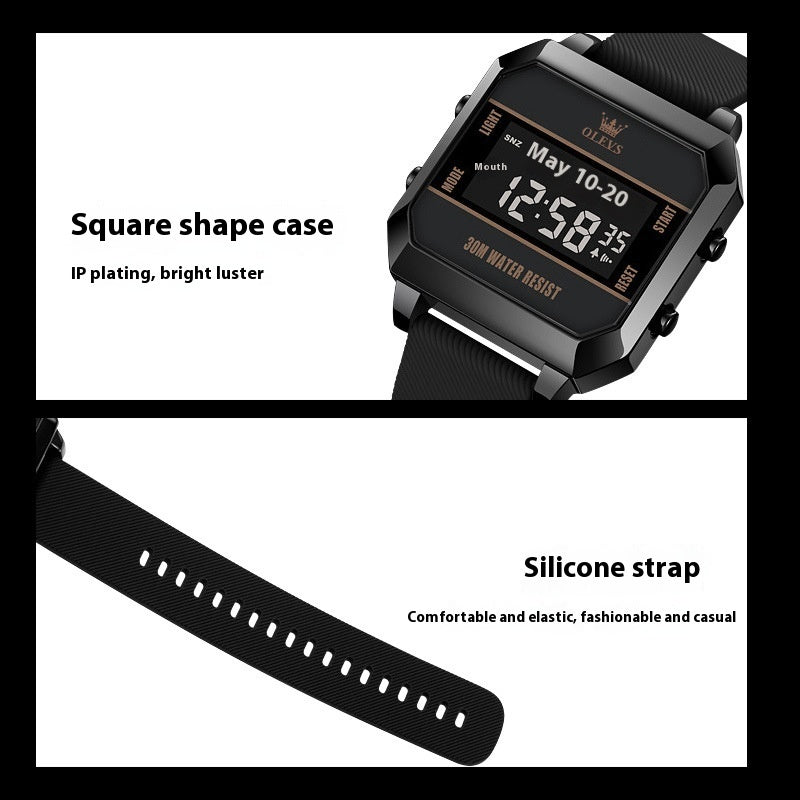 Electronic Watch Multifunctional Children Men's Watch UK Watch Store